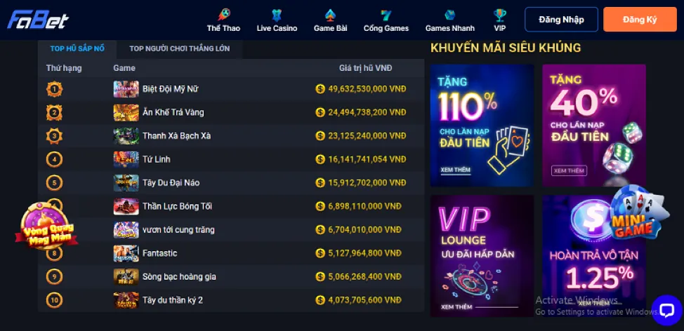 Chương trình VIP 678bet